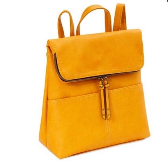 Autumn Gold Faux leather backpack ? main image 5